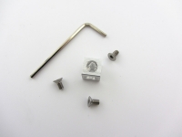 MakerBeam Corner Cubes 10mm x 10mm x 10mm Clear, 12 pcs, incl. screws and Allen key